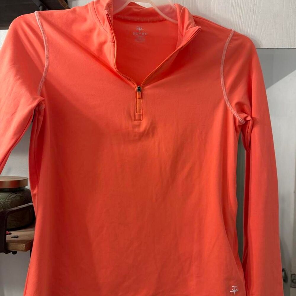 Soybu Women's Orange and Pink Sweatshirt